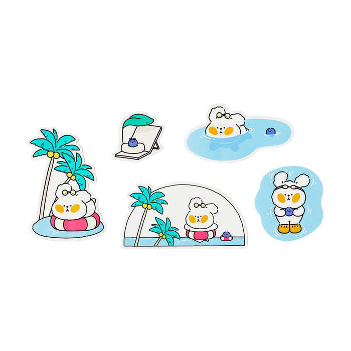 [KAKAO FRIENDS] Ankokoanko Summer Deco Sticker OFFICIAL MD