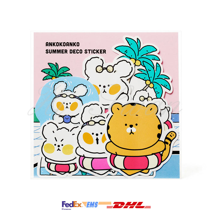 [KAKAO FRIENDS] Ankokoanko Summer Deco Sticker OFFICIAL MD