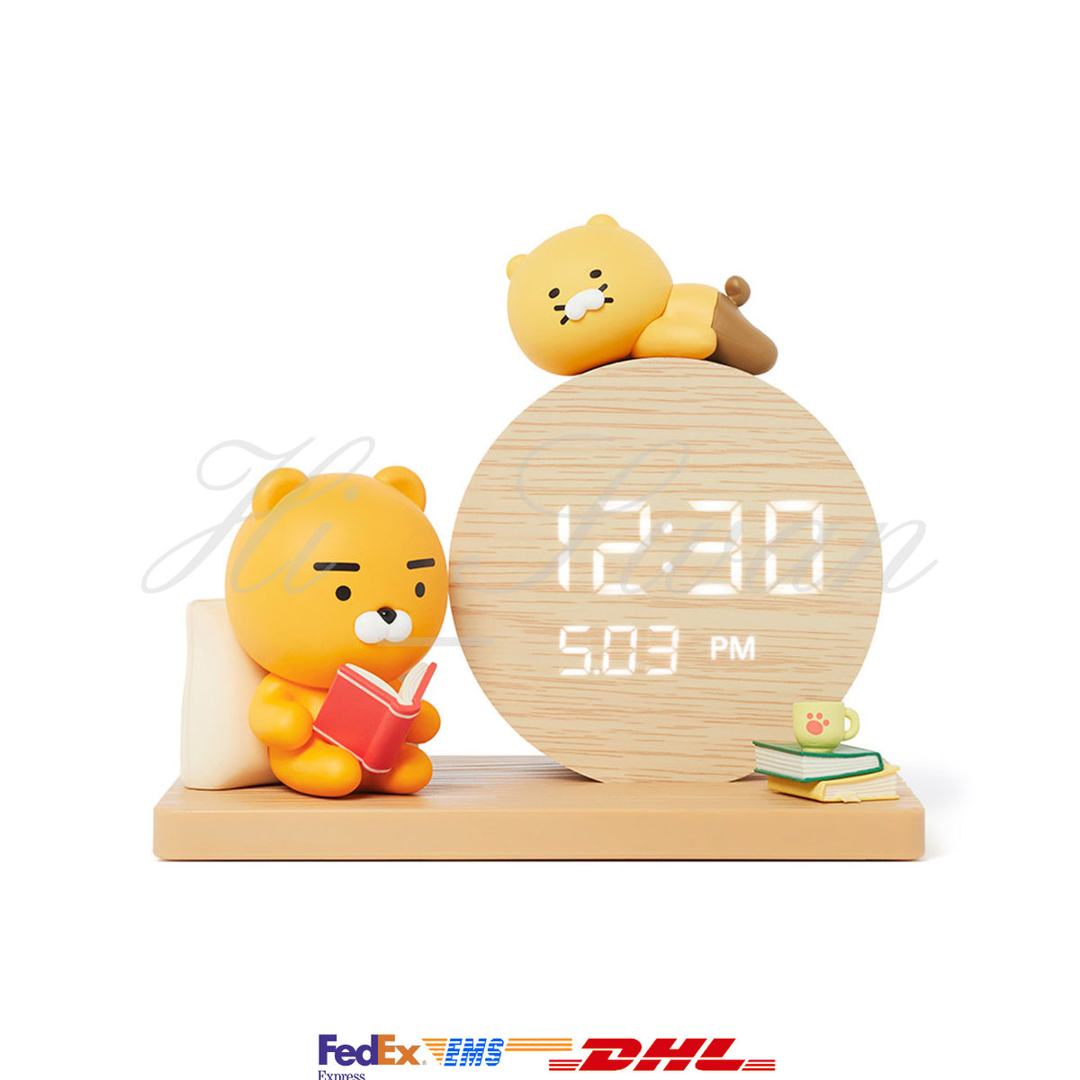 [KAKAO FRIENDS] Table Clock - Ryan & Choonsik OFFICIAL MD