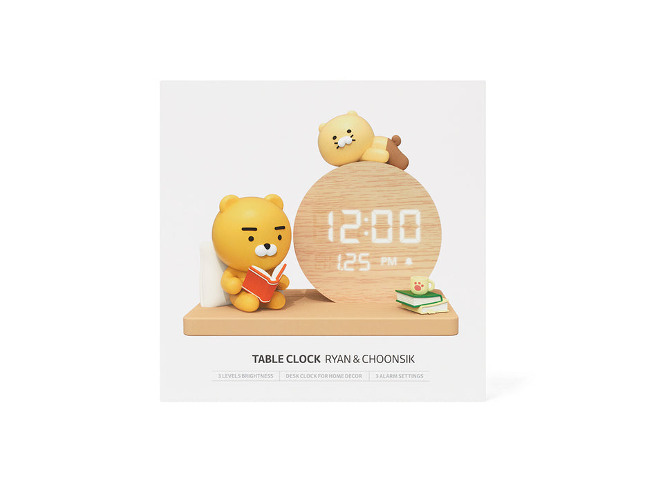 [KAKAO FRIENDS] Table Clock - Ryan & Choonsik OFFICIAL MD