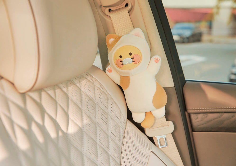[KAKAO FRIENDS] Seat Belt Cover - Choonsik Cat OFFICIAL MD