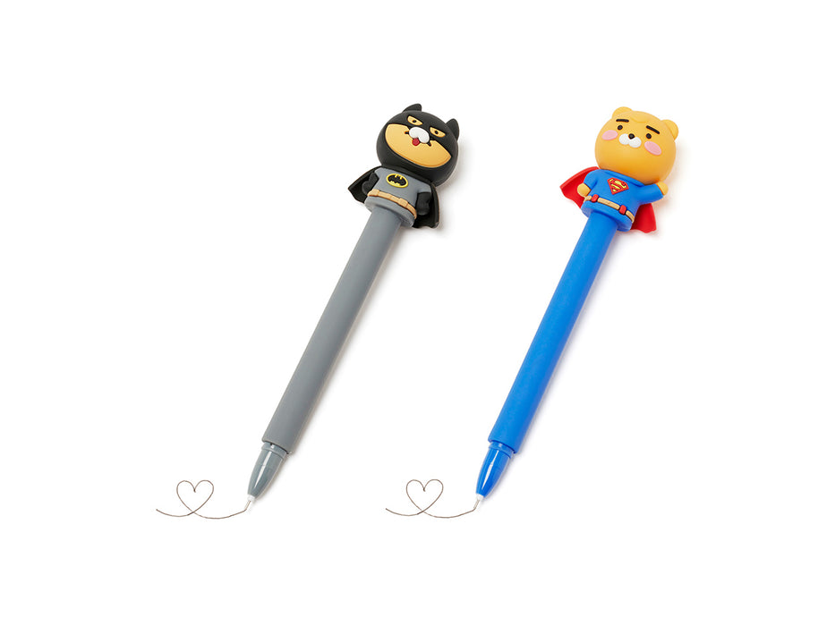 [KAKAO FRIENDS] X DC Figure Gel Pen 2P Set OFFICIAL MD