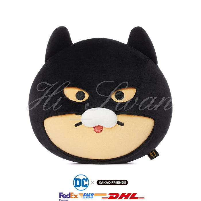 Kakao Friends X Dc Batman Choonsik Face Cushion Official Md Hiswan 2077