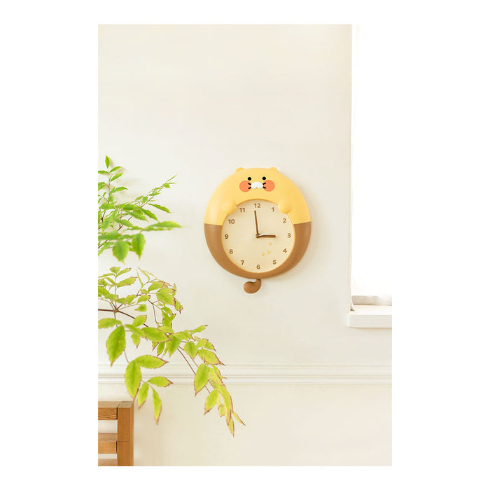 [KAKAO FRIENDS] Choonsik Swing Wall Clock OFFICIAL MD