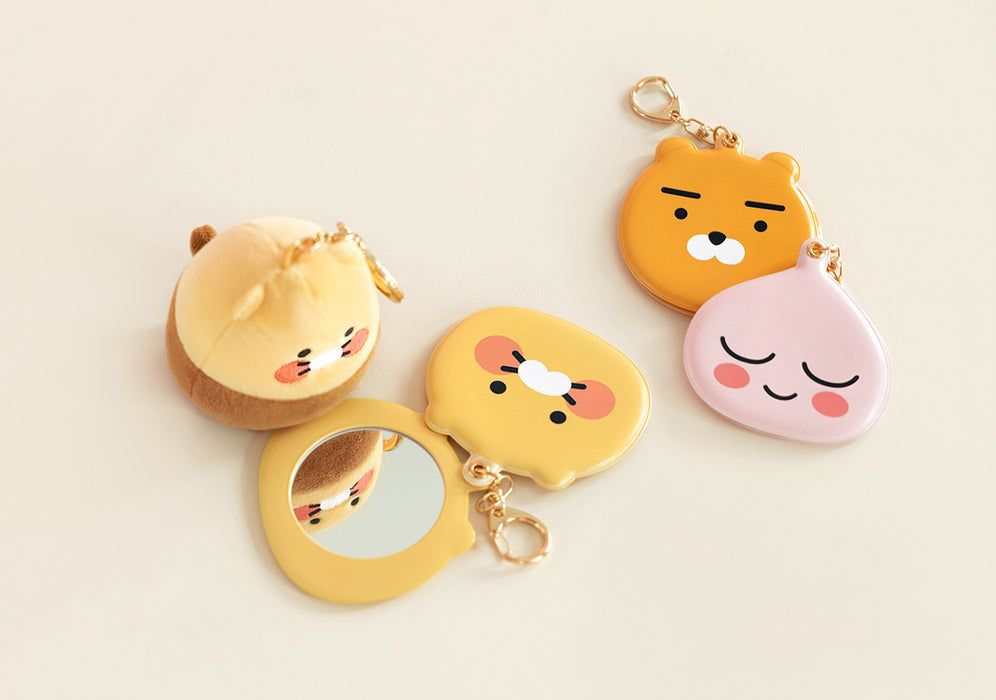 [KAKAO FRIENDS] Mirror Keyring - Choonsik & Ryan & Apeach OFFICIAL MD