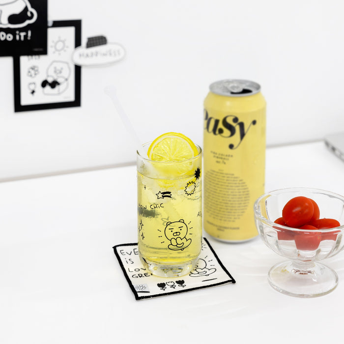 KAKAO FRIENDS] SODA CITY Cherry Figure Glass Cup Set OFFICIAL MD