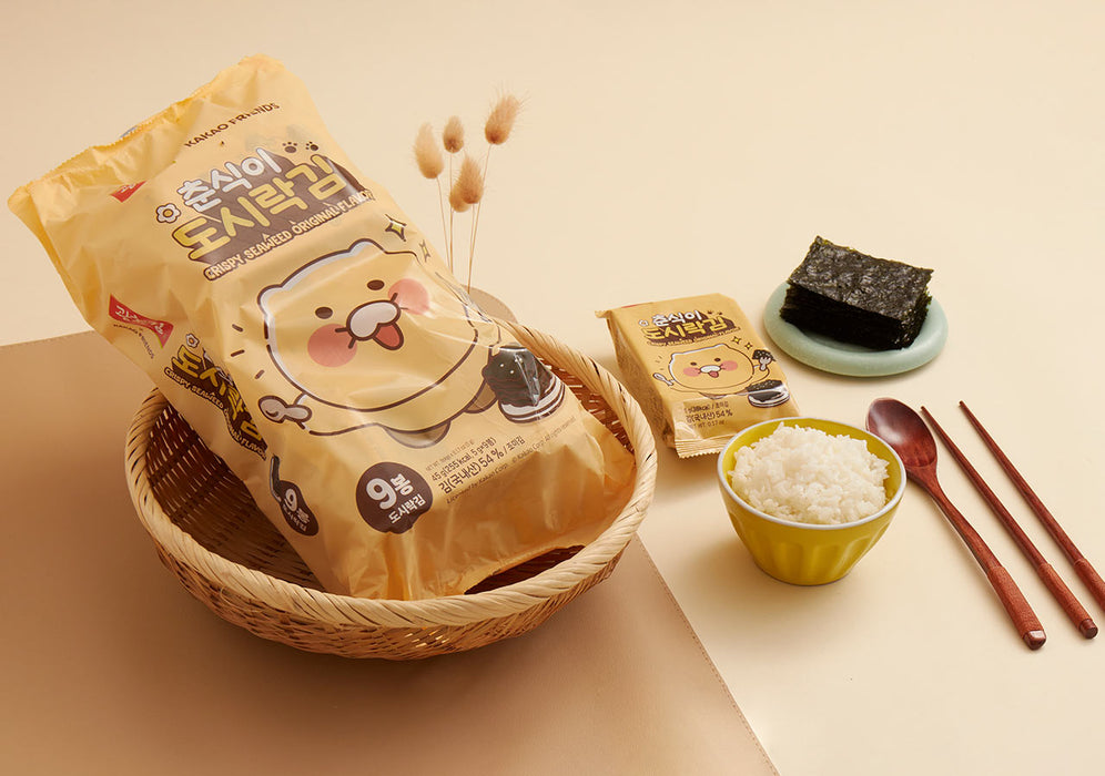 [KAKAO FRIENDS] X KWANG CHEON KIM Choonsik Seasoned Seaweed OFFICIAL MD