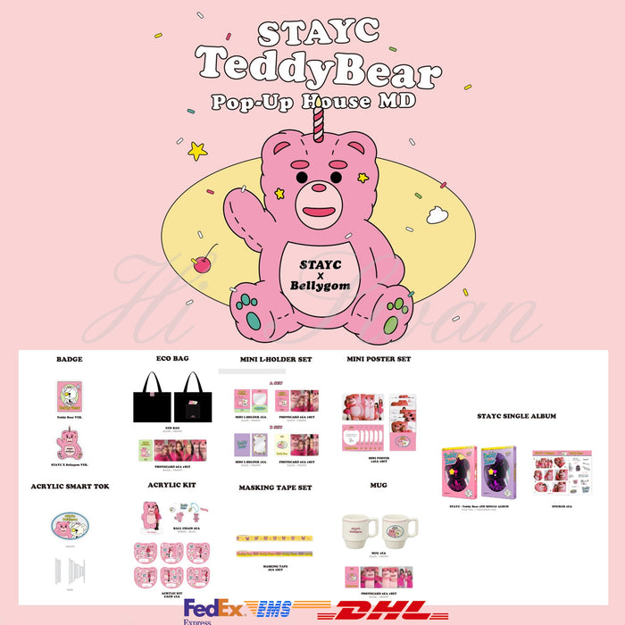[STAYC] STAYC Teddy Bear Pop-Up House MD OFFICIAL MD