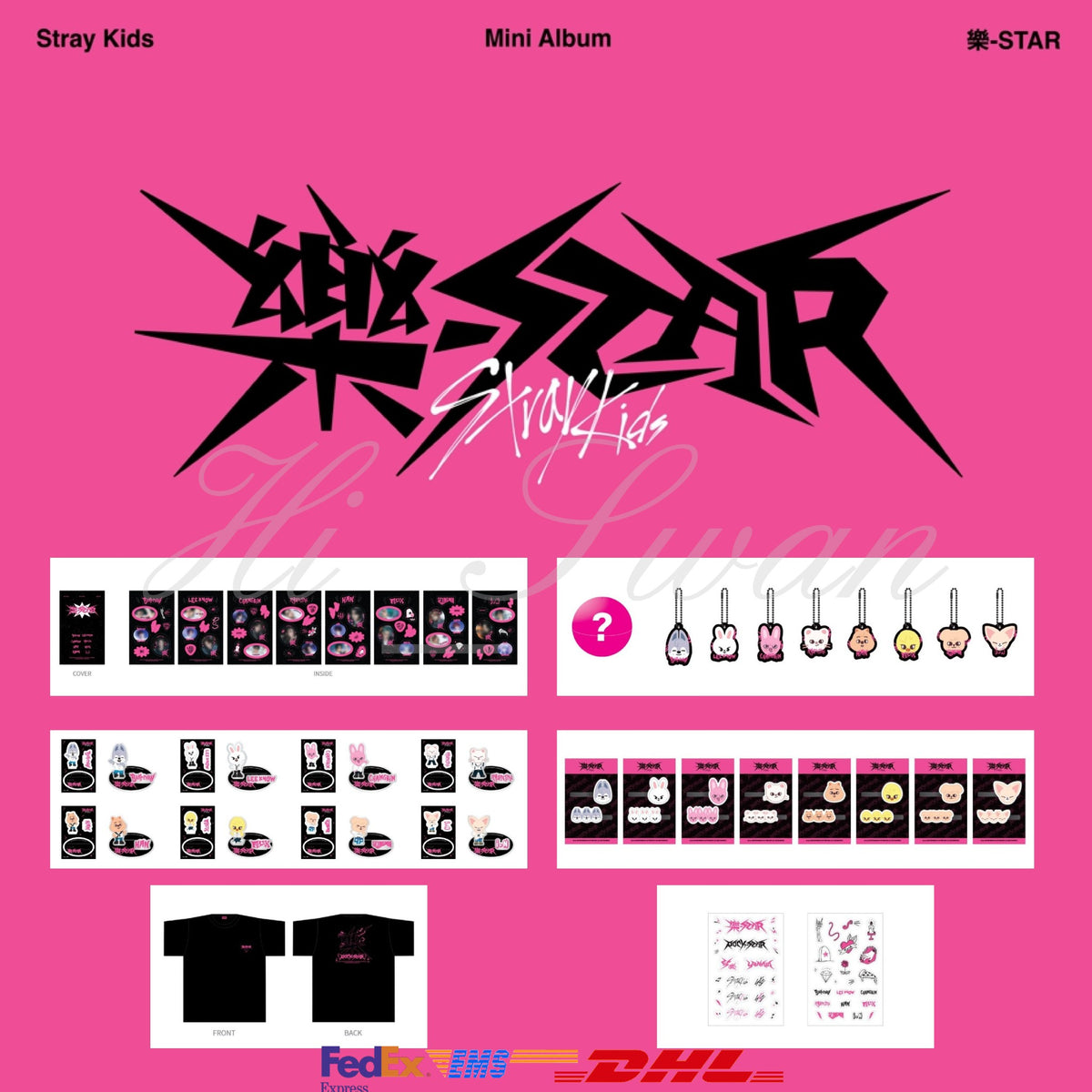 STRAY KIDS - Sticker Set [樂-Star]