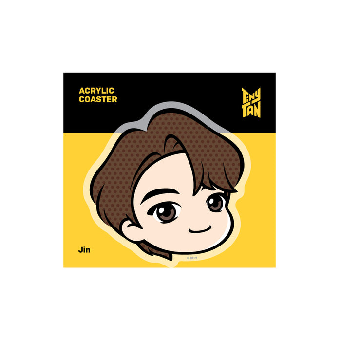 [BTS] - NARA HOME DECO X TinyTAN Butter Acrylic Coaster OFFICIAL MD