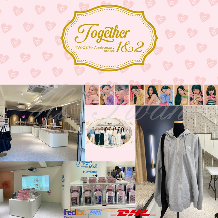 [TWICE] TWICE 7TH ANNIVERSARY Together 1&2 POP-UP STORE OFFICIAL MD
