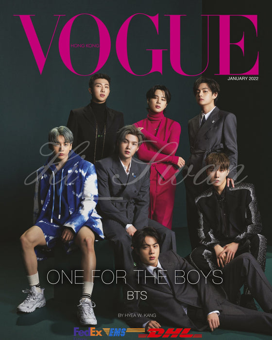 [Magazine] Vogue Korea Magazine Jan 2022 BTS (B Ver.)