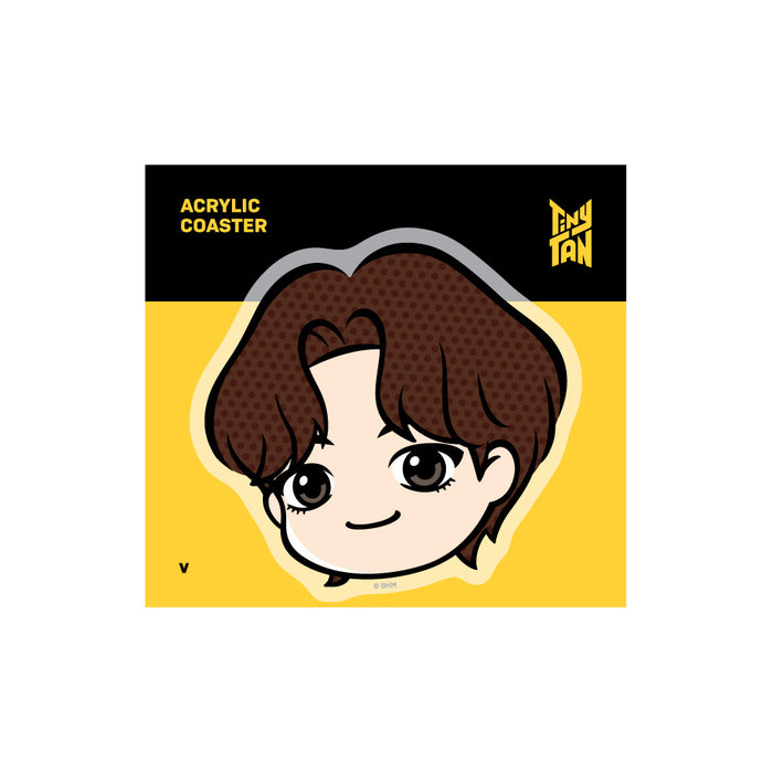 [BTS] - NARA HOME DECO X TinyTAN Butter Acrylic Coaster OFFICIAL MD