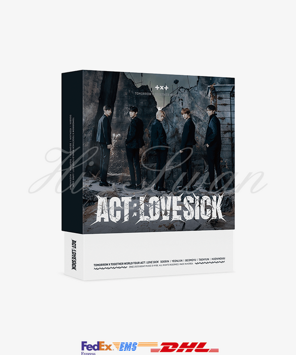 [TXT] WORLD TOUR <ACT : LOVE SICK> IN SEOUL DVD OFFICIAL MD
