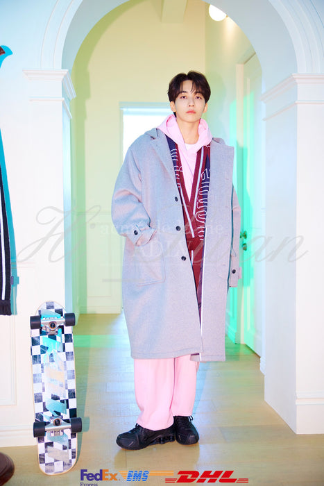 [SEVENTEEN] ADLV X JEONGHAN NEW SYMBOL APPLIQUE PANTS PINK