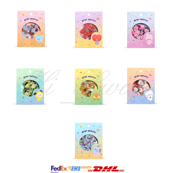 [BT21] Minini Flake Sticker Pack OFFICIAL MD