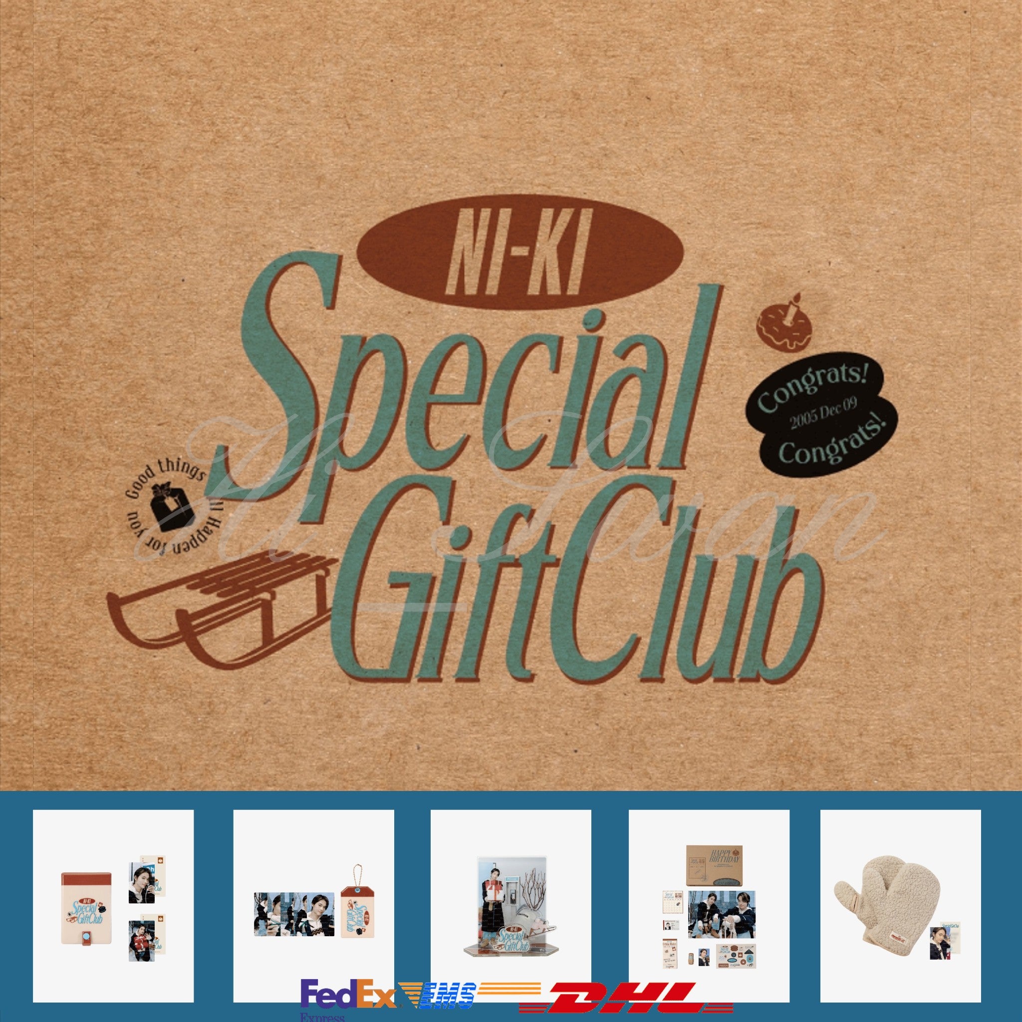 ENHYPEN] NI-KI'S BIRTHDAY - Special Gift Club OFFICIAL MD – HISWAN