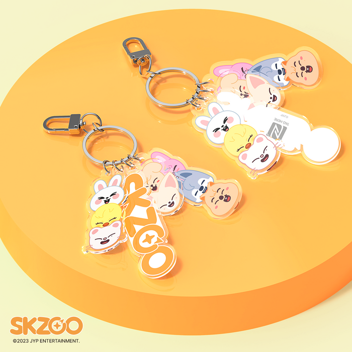 [STRAY KIDS] SKZOO NFC Theme Keyring OFFICIAL MD