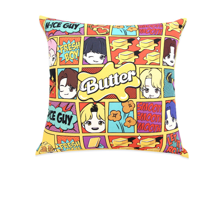 [BTS] TinyTAN BUTTER CUSHION COVER OFFICIAL MD