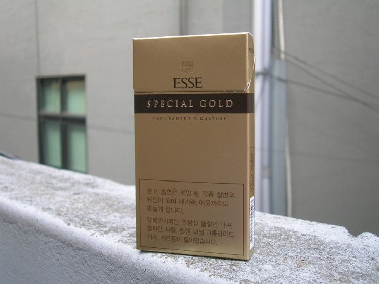 [KT&G] - ESSE SPECIAL GOLD 3.5mg  에쎄 스폐셜 골드 3.5mg