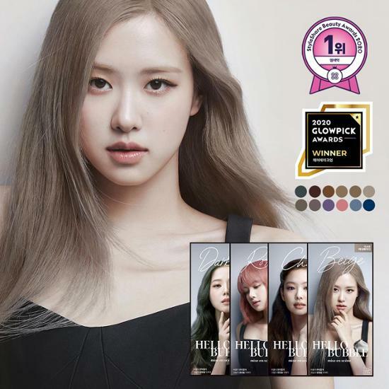 [BLACKPINK] - MISE EN SCENE HELLO BUBBLE X BLACKPINK Dye 12 colors + BENEFIT