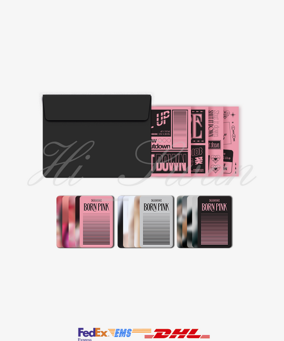 [BLACKPINK] BPTOUR - BLACKPINK LYRICS CARD + PHOTO CARD SET OFFICIAL MD