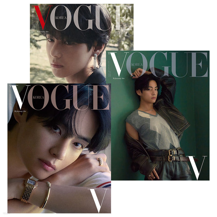 VOGUE Korea Magazine 2021 Issue BTS V Cover
