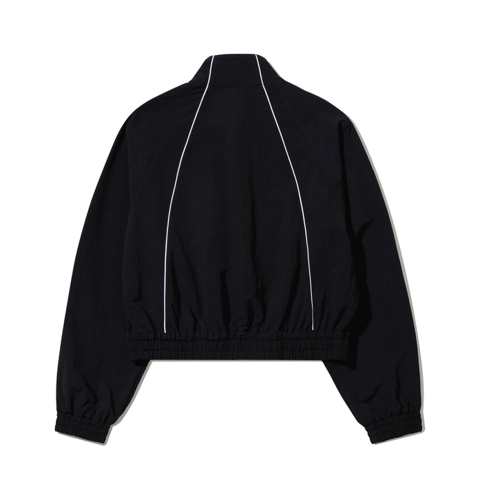 [NEW JEANS] X OIOI  VERTICAL PIPING CROP WIND BREAKER OI1C2SJK21 OFFICIAL MD