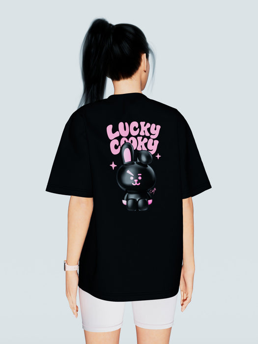 [BT21] BT21 Lucky COOKY T-Shirt OFFICIAL MD