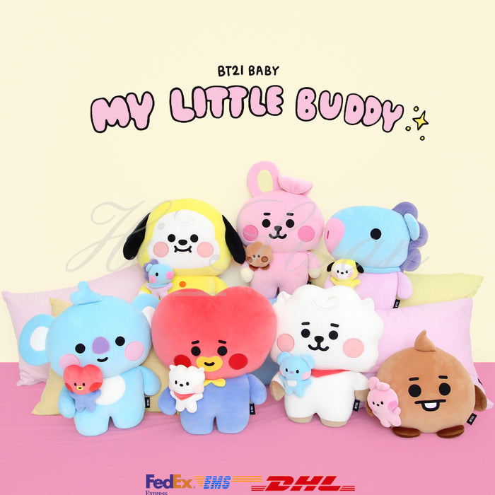 [BT21] - BT21 Minini Little Buddy Standing Cushion OFFICIAL MD