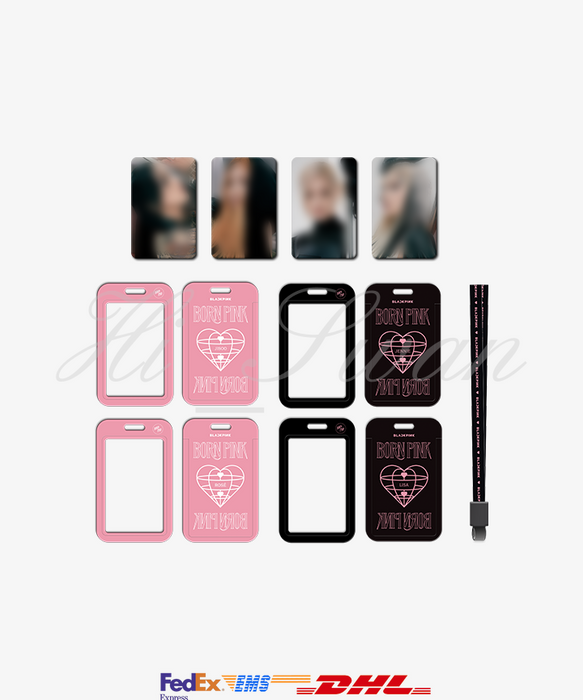 [BLACKPINK] BPTOUR - BLACKPINK PHOTO CARD HOLDER SET OFFICIAL MD