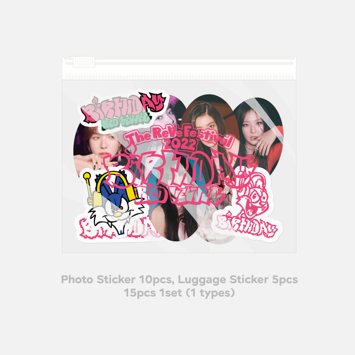 [RED VELVET] The ReVe Festival 2022 'Birthday' STICKER PACK OFFICIAL MD