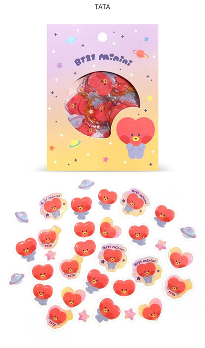 [BT21] Minini Flake Sticker Pack OFFICIAL MD