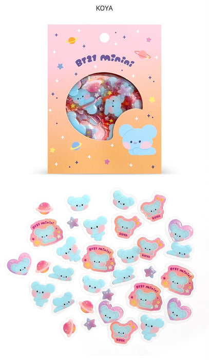 [BT21] Minini Flake Sticker Pack OFFICIAL MD