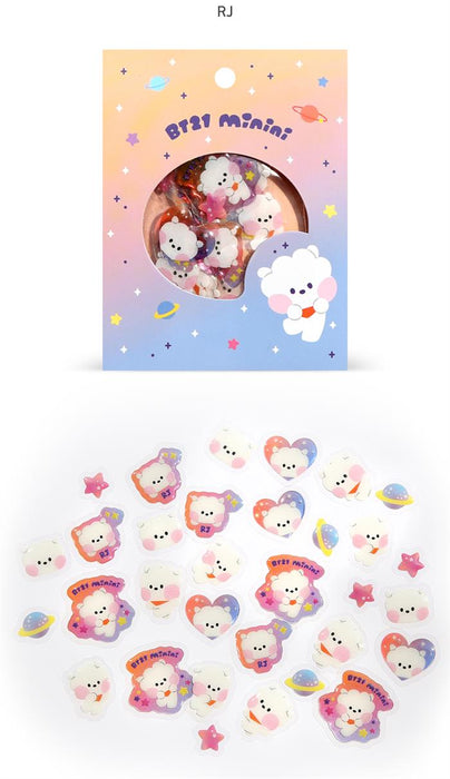 [BT21] Minini Flake Sticker Pack OFFICIAL MD