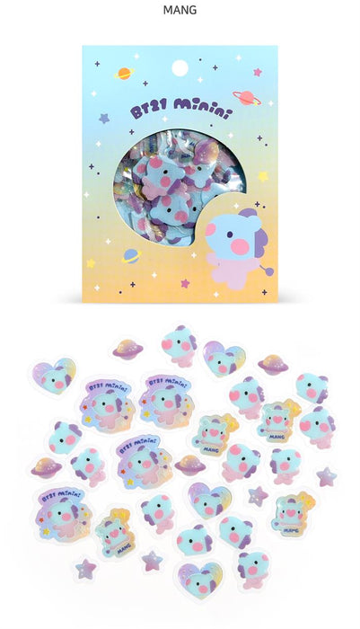 [BT21] Minini Flake Sticker Pack OFFICIAL MD