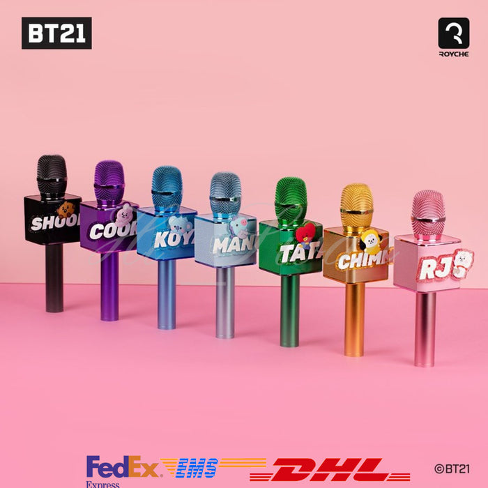 [BT21] - Line Friends BT21 Baby Character Bluetooth Microphone Royche Microphone