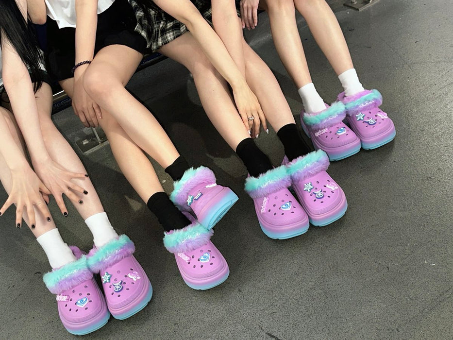 [AESPA] crocs X aespa Stomp Lined Clog + Special Gift OFFICIAL MD