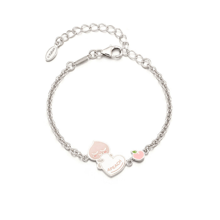 [KAKAO FRIENDS] - Kakao Friends X MINI GOLD Heart Kids Bracelet 15CM OFFICIAL MD