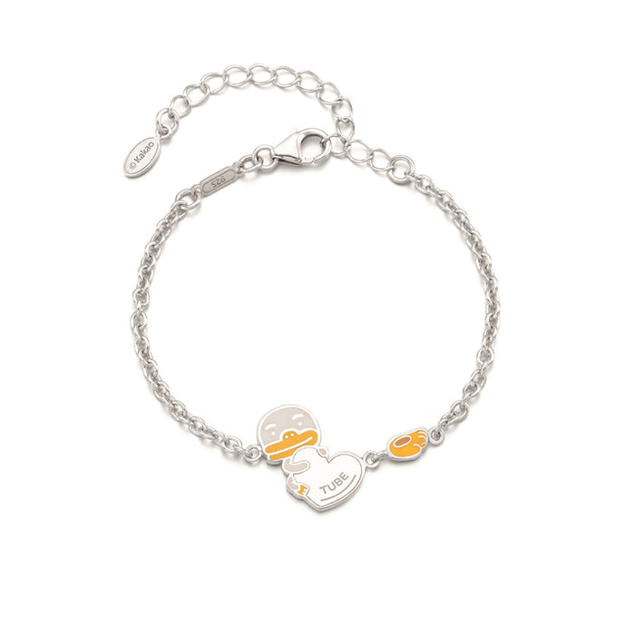 [KAKAO FRIENDS] - Kakao Friends X MINI GOLD Heart Kids Bracelet 15CM OFFICIAL MD