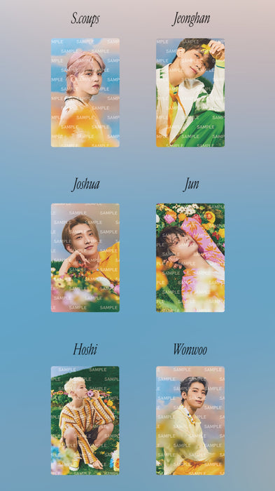 [SEVENTEEN] - Clear Photo Card Set OFFICIAL MD