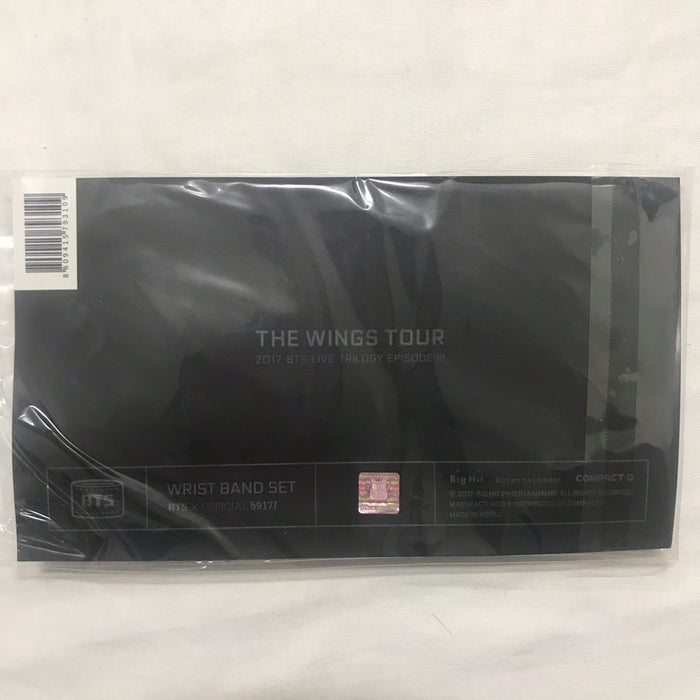 [BTS] - BTS 2017 THE WINGS TOUR Wrist Band Set Official MD