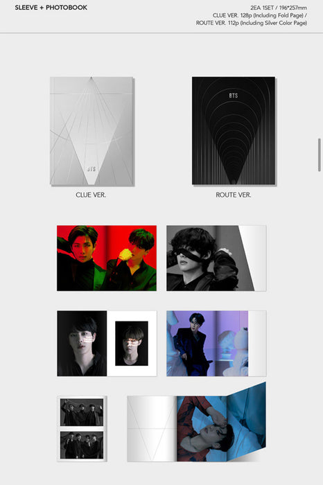 [BTS]-  BTS MAP OF THE SOUL ON:E CONCEPT PHOTOBOOK SPECIAL SET  SECOND RELEASE