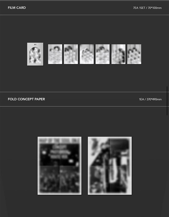 [BTS]-  BTS MAP OF THE SOUL ON:E CONCEPT PHOTOBOOK ROUTE VER. OFFICIAL MD