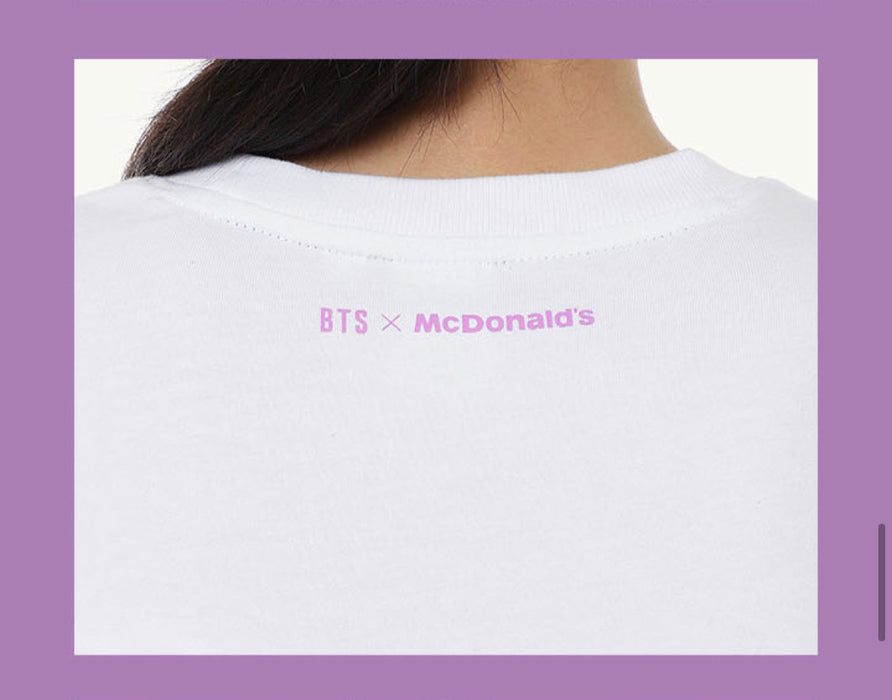 [BTS] - BTS X McDonald's SAUCY S/S T-SHIRT GROUP OFFICIAL MD