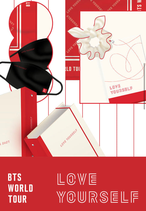 [BTS] - BTS TOUR MERCH 'LOVE YOURSELF' SHOULDER BAG+ PRE-ORDER GIFT OFFICIAL MD