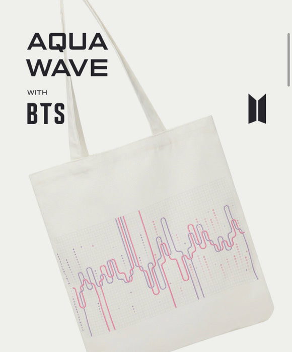 BTS] - AQUA WAVE WITH BTS POINT ECO BAG OFFICIAL MD – HISWAN