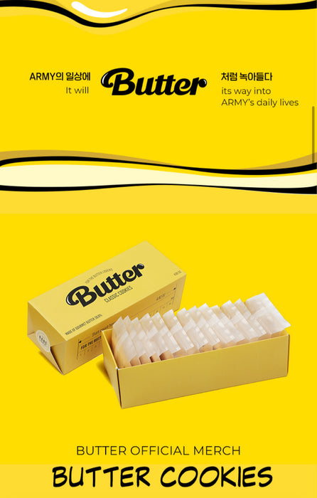 [BTS] - BUTTER OFFICIAL MERCH BUTTER COOKIES OFFICIAL MD