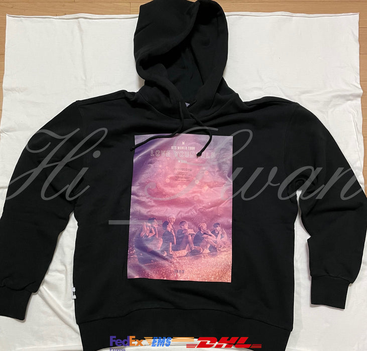 [BTS] -BTS WORLD TOUR LOVE YOURSELF IN SEOUL HOODIE OFFICIAL MD