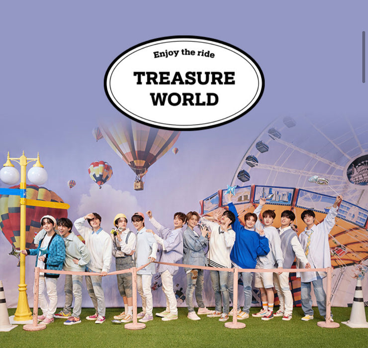 [TREASURE] - TREASURE MERCH WORLD PHOTO STAND TYPE1,2 OFFICIAL MD